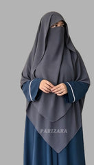 2 Layer Princess Hijab