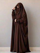 Saudi Jilbab - Dark Brown