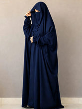 Saudi Jilbab - Navy Blue