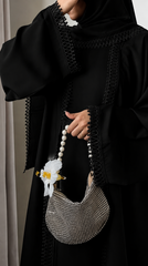 Premium Lace Abaya + Matching Stoler