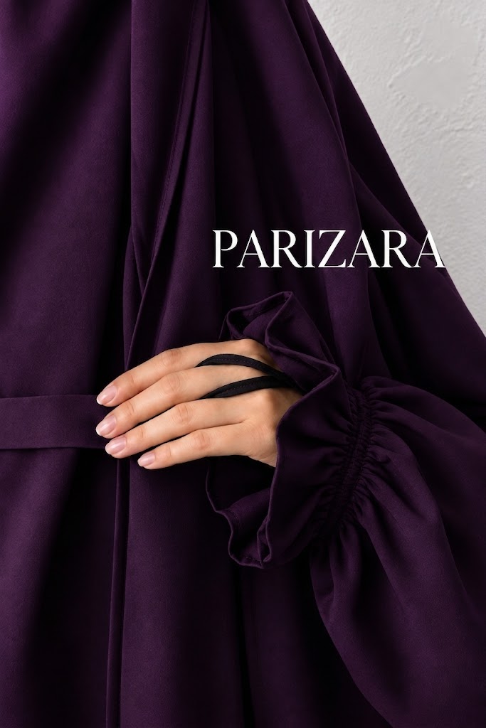 Saudi Jilbab - purple