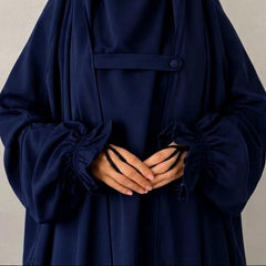 Saudi Jilbab - Navy Blue