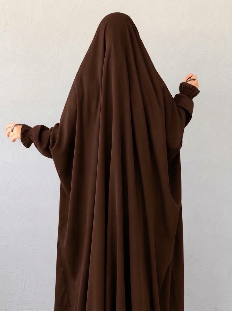 Saudi Jilbab -Light Brown