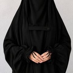 Saudi Jilbab - Black