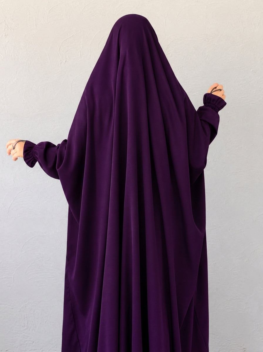 Saudi Jilbab - purple