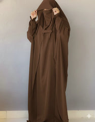 Saudi Jilbab - Brown
