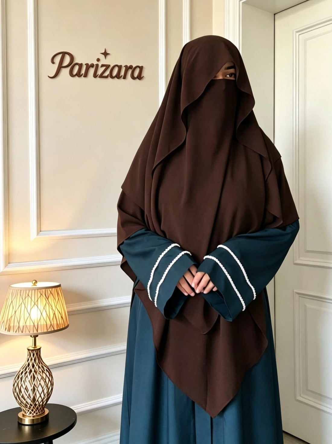 2 Layer Princess Hijab