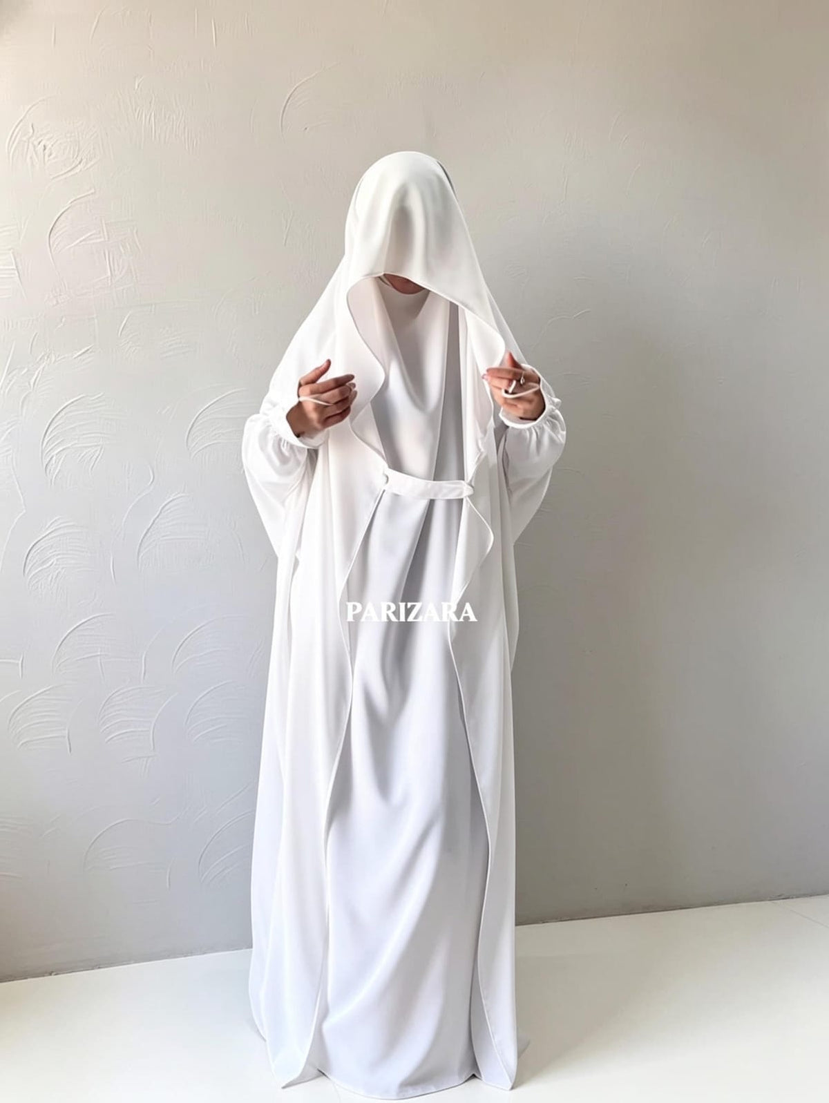 Saudi Jilbab - White