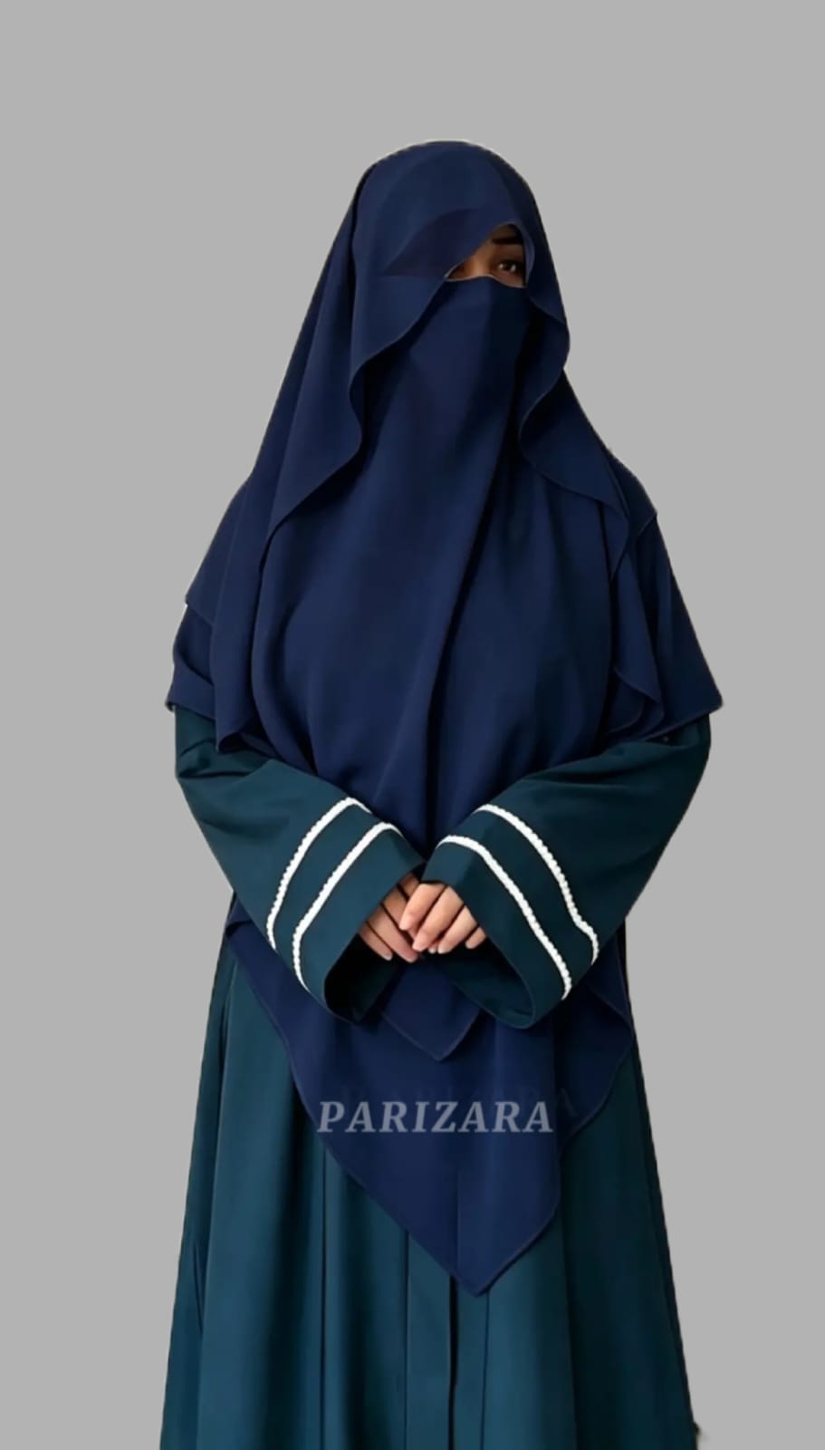 2 Layer Princess Hijab