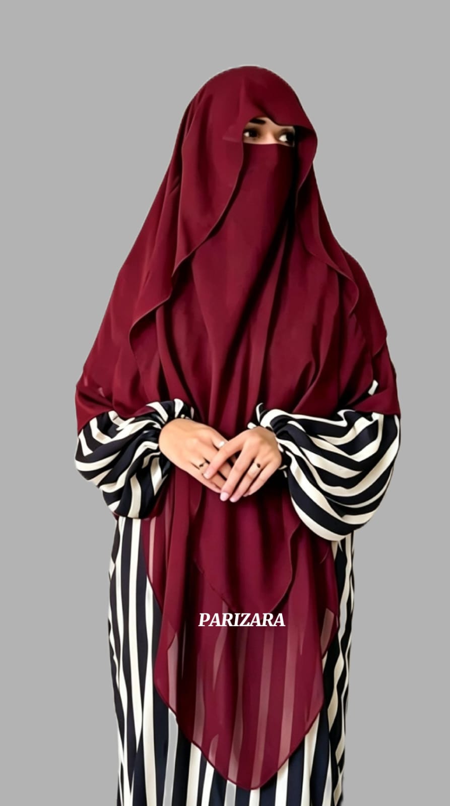 2 Layer Princess Hijab