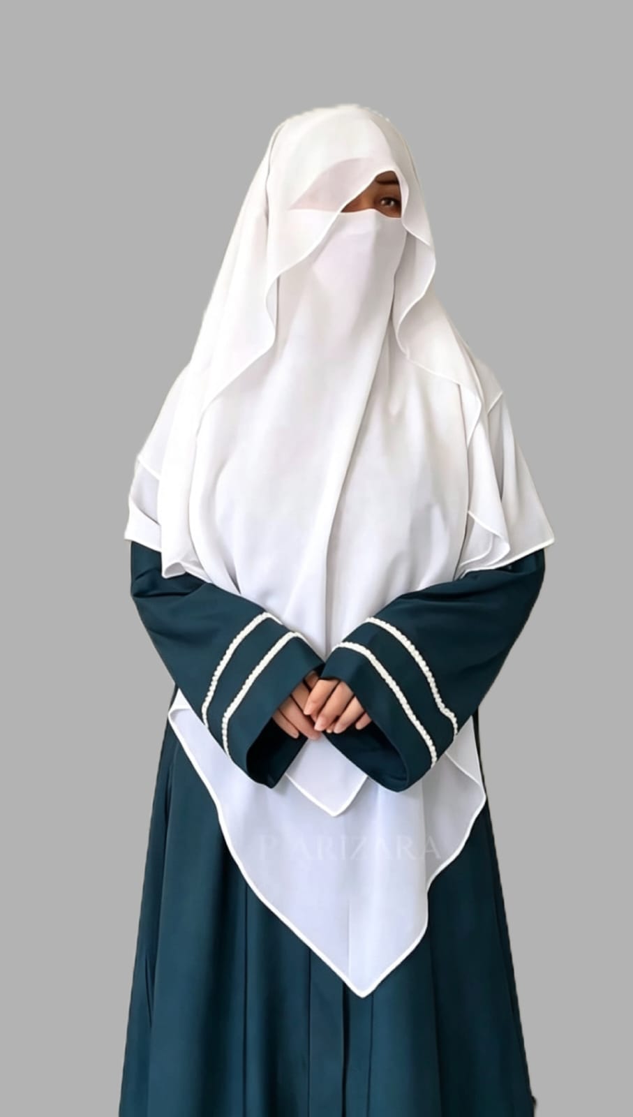 2 Layer Princess Hijab