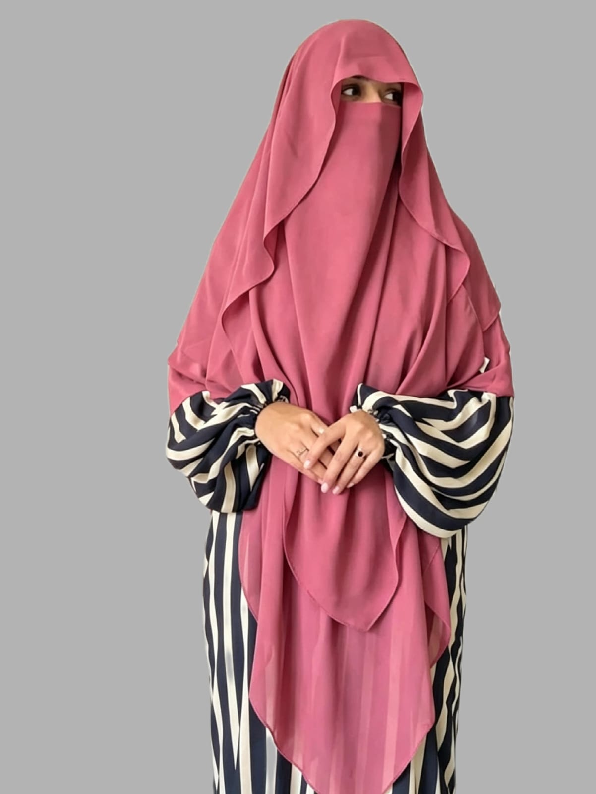 2 Layer Princess Hijab