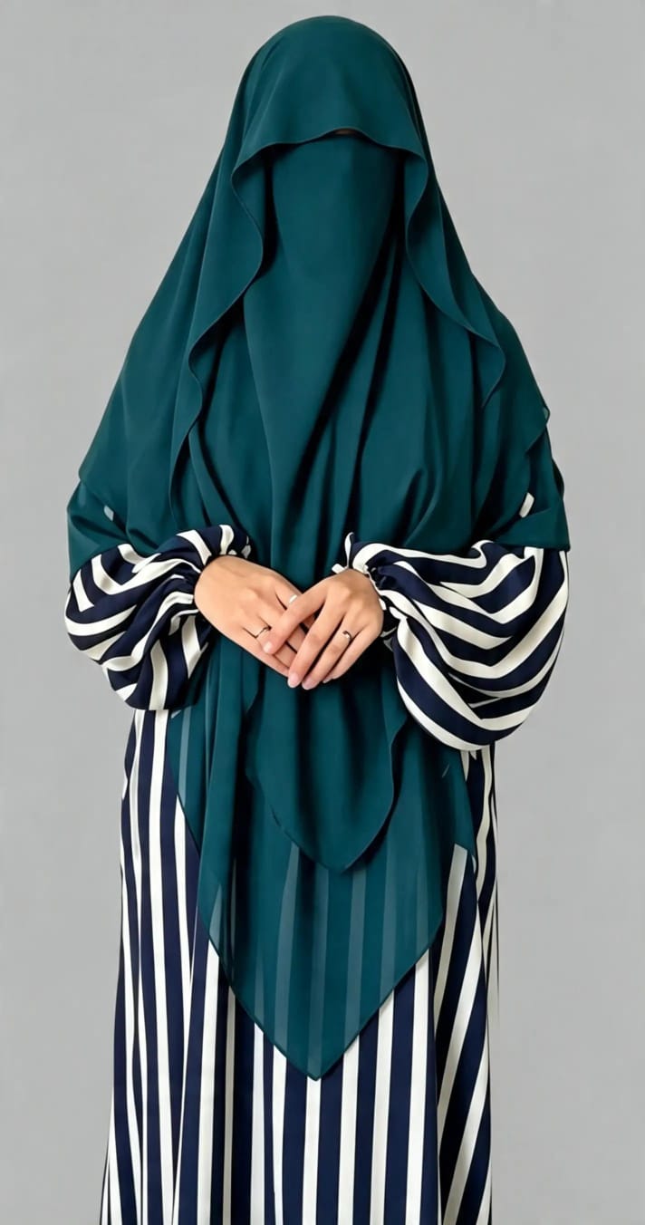 2 Layer Princess Hijab
