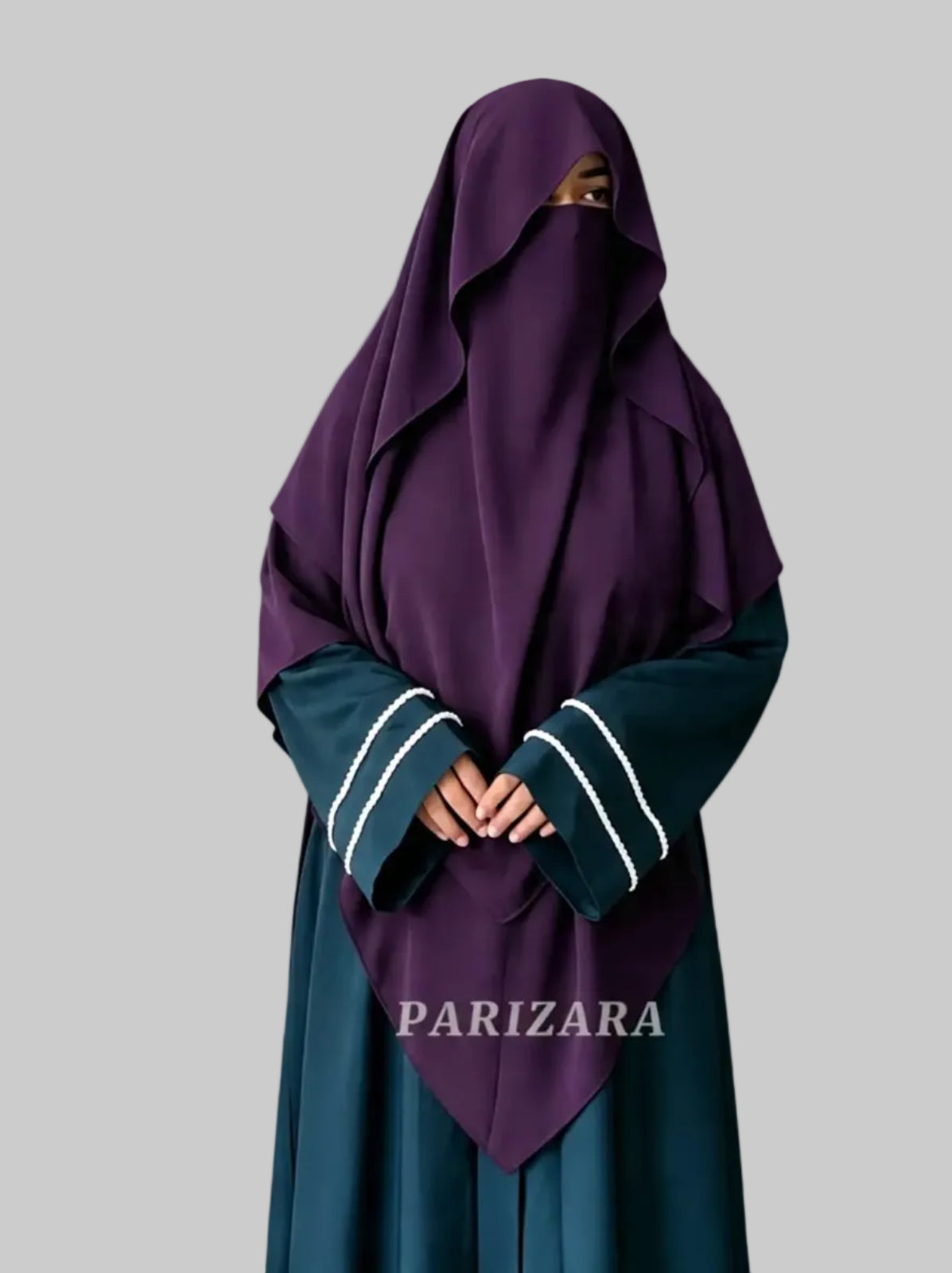 2 Layer Princess Hijab