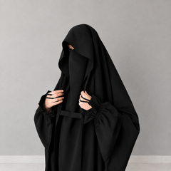 Saudi Jilbab - Black
