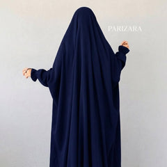 Saudi Jilbab - Navy Blue